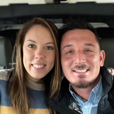 Rusty and Amanda Saenz of Elite Moving